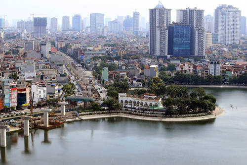 Khung giá đất tối đa ở Hà Nội và TP HCM là 162 triệu đồng/m2. (Ảnh minh họa).