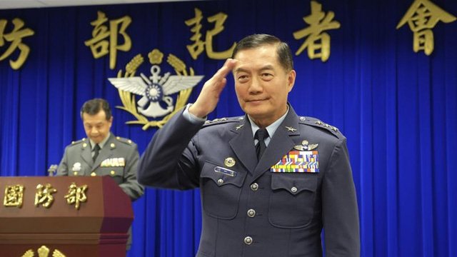 Tổng tham mưu trưởng quân đội Đài Loan kiêm Tướng Không quân Shen Yi-ming