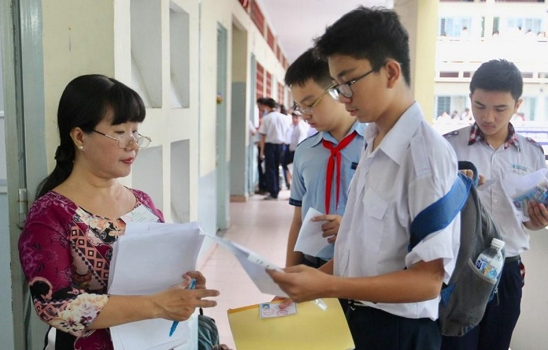 Điểm chuẩn vào lớp 10 trường THPT Nguyễn Trãi - Ba Đình Hà Nội 2020. (ảnh minh họa)