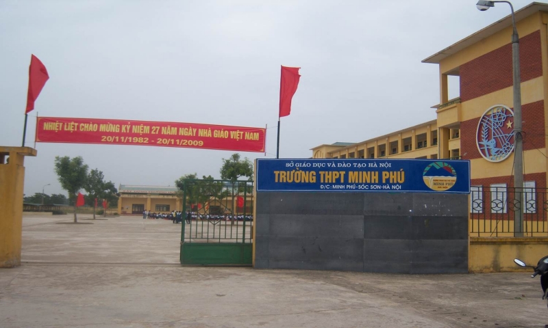 Điểm chuẩn vào lớp 10 trường THPT Minh Phú Hà Nội 2020.