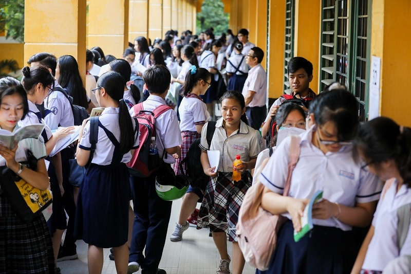 Điểm chuẩn vào lớp 10 trường THPT Trương Định Hà Nội 2020. (ảnh minh họa)