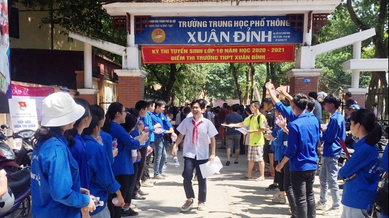 Điểm chuẩn vào lớp 10 trường THPT Xuân Đỉnh Hà Nội 2020.