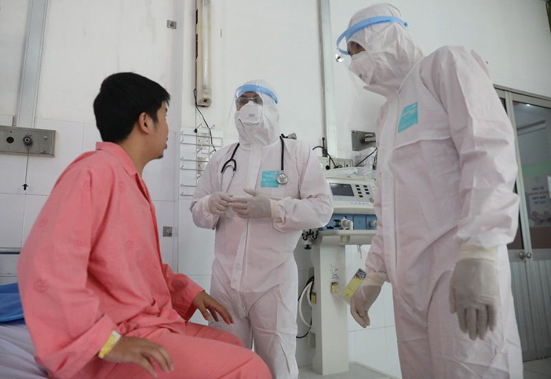 Ghi nhận bệnh nhân nghi nhiễm Covid-19 tại quận Long Biên. (ảnh minh họa)
