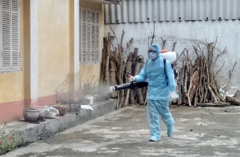 Bệnh bạch hầu lan rộng tại tỉnh Quảng Trị, tỉnh Quảng Trị đã tiến hành phun khử khuẩn phòng bênh. (ảnh minh họa)