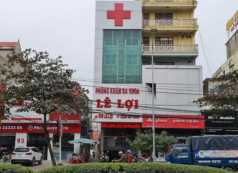 Phòng khám bệnh đa khoa Lê Lợi thuộc Công ty TNHH đầu tư và dịch vụ thương mại Thái Dương.