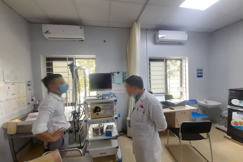 Máy nội soi được Cửa hàng Thiết bị y tế Việt Hà cung cấp cho cơ sở y tế.