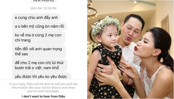 Chồng Trang Trần bật cười khi bị chỉ trích bỏ rơi vợ con tại Việt Nam: 