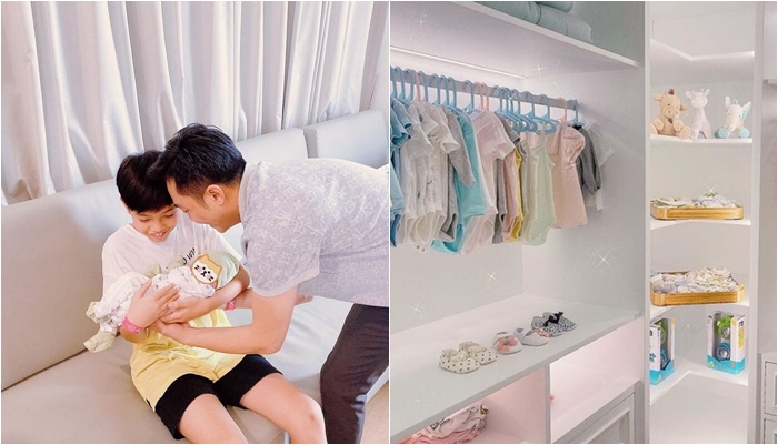 Phòng để quần áo của con gái Cường Đô la khiến dân mạng lác mắt như một... cửa hiệu thời trang