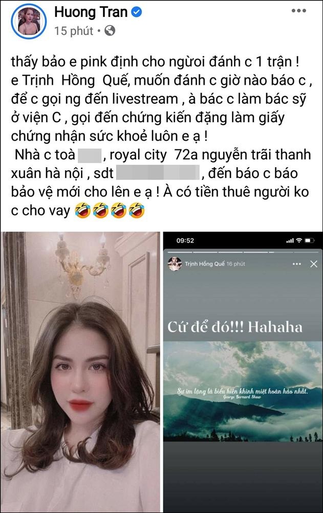 Vợ cũ Việt Anh cười khinh khi hay tin Hồng Quế muốn cho người đến đánh