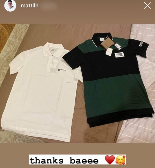 Hương Giang chi tiền mua áo hàng hiệu tặng cho bạn trai Matt Liu