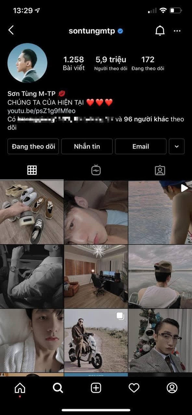 Sơn Tùng mất 4000 fan Instagram sau scandal tình cảm