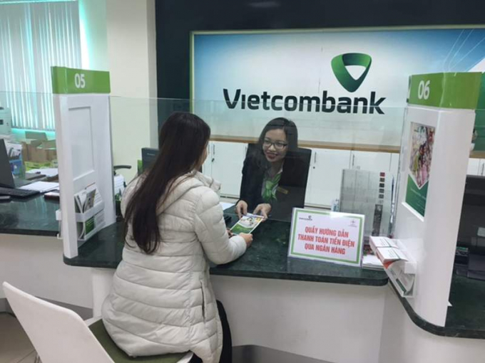 Cảnh báo chiếm đoạt tiền trên tài khoản ngân hàng Vietcombank của khách hàng.