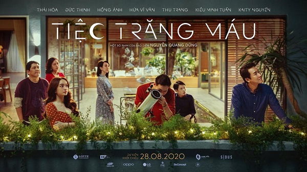 7 nhân vật chính trong phim: Thái Hòa, Thu Trang, Hồng Ánh, Hứa Vĩ Văn, Kiều Minh Tuấn, Kaity Nguyễn, Đức Thịnh.