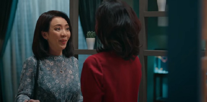 Nhân vật Quỳnh (Thu Trang) là điểm nhấn rất lớn của bộ phim khi có những tình huống gây cười hài hước.