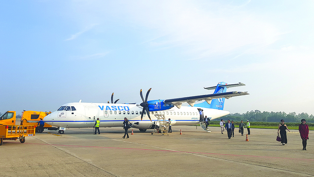 Hàng không Cánh Diều dự kiến khai thác máy bay ATR72 đang được Vasco khai thác. (Ảnh: IT).
