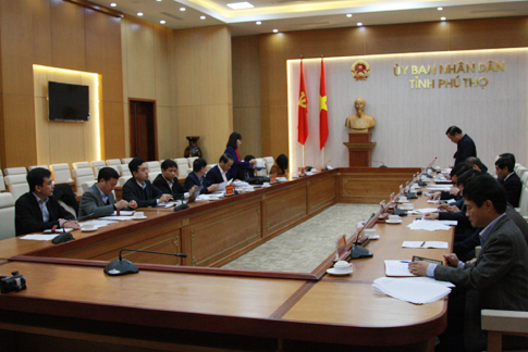 Toàn cảnh buổi công bố Kết luận thanh tra tại tỉnh Phú Thọ. (Ảnh: TTCP).
