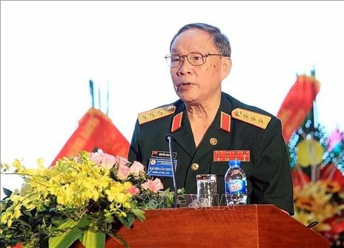 Thượng tướng Nguyễn Văn Rinh - Chủ tịch Hội Nạn nhân chất độc da cam, nguyên Thứ trưởng Bộ Quốc phòng. (Ảnh: Báo Xây dựng).