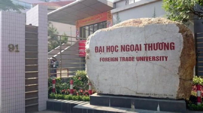 Trường Đại học Ngoại thương Hà Nội.
