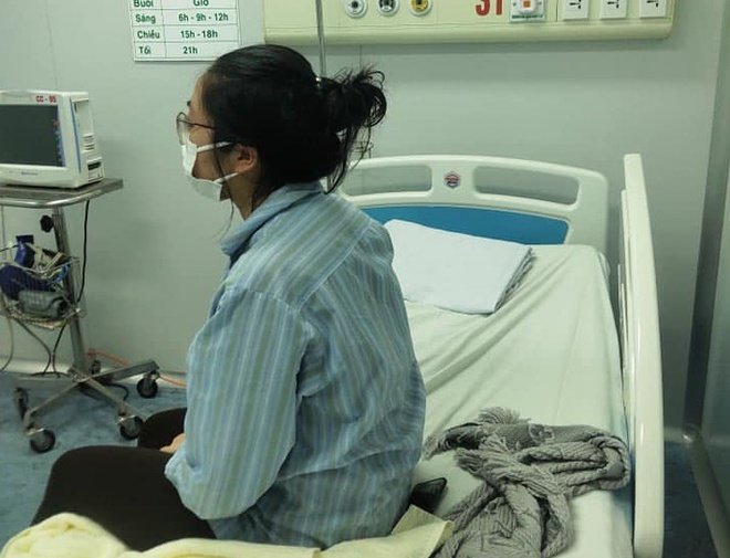 Cô gái N.H.N., bệnh nhân nhiễm Covid-19 đầu tiên ở Hà Nội.