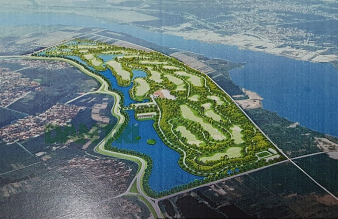 Mô hình Dự án Sân golf quốc tế Thuận Thành (Bắc Ninh).