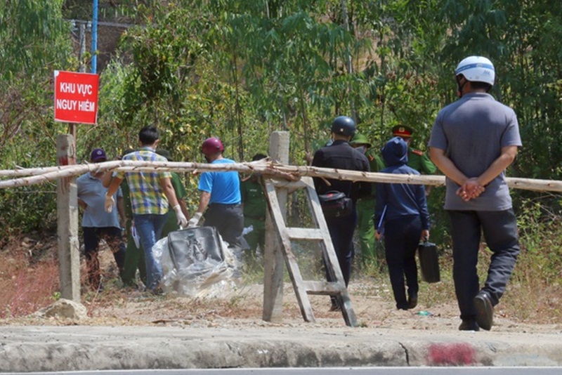 Công an Khánh Hòa đang làm rõ vụ xác người trong vali ở Nha Trang. (Ảnh: IT).