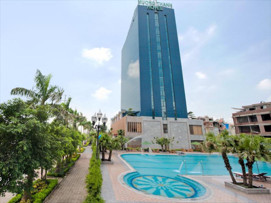 Khách sạn Mường Thanh Grand Xa La thành khu cách ly của cán bộ y tế Bệnh viện Bạch Mai. (Ảnh: IT).