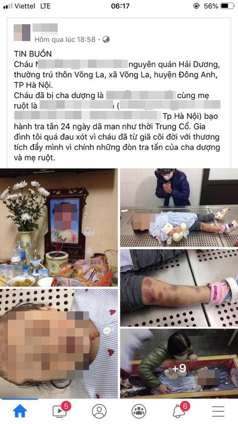 Những hình ảnh khiến ai cũng xót xa trước cái chết tức tưởi của cháu bé gái 3 tuổi bị cha dượng và mẹ đẻ bạo hành ở Hà Nội.
