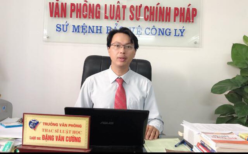 Luật sư Đặng Văn Cường, Văn Phòng luật sư Chính Pháp, Đoàn luật sư TP Hà Nội.