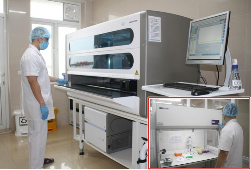 Hệ thống xét nghiệm Realtime RT-PCR Bệnh viện đa khoa tỉnh Ninh Bình mua có giá 5,9 tỷ đồng.