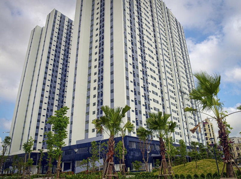 Chung cư HH4 Đồng Quốc Bình (TP Hải Phòng) mới được khánh thành, là chung cư xây dựng theo hình thức BT.