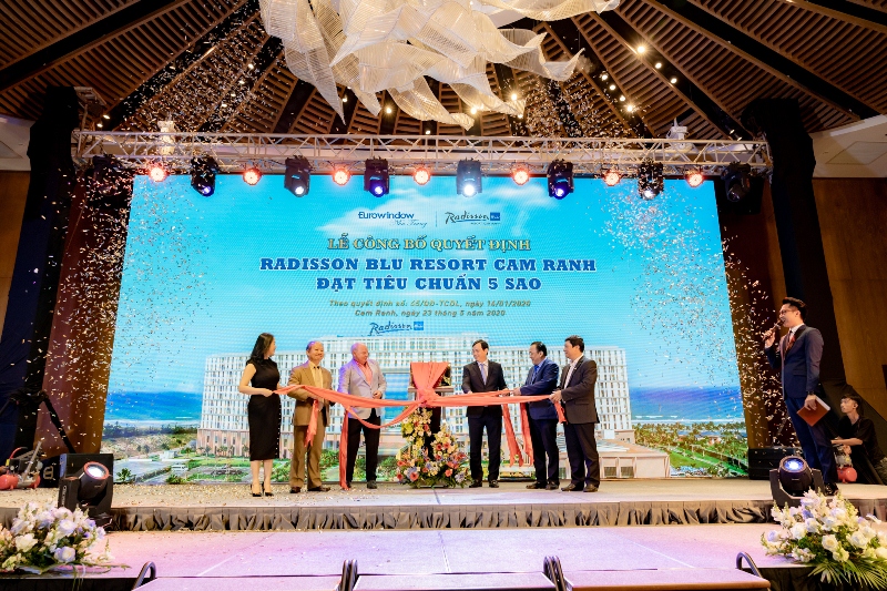 Radisson Blu Resort Cam Ranh chính thức được công nhận đạt chuẩn 5 sao