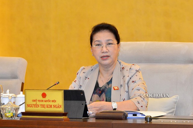 Chủ tịch Quốc hội Nguyễn Thị Kim Ngân. (Ảnh: Quochoi.vn).