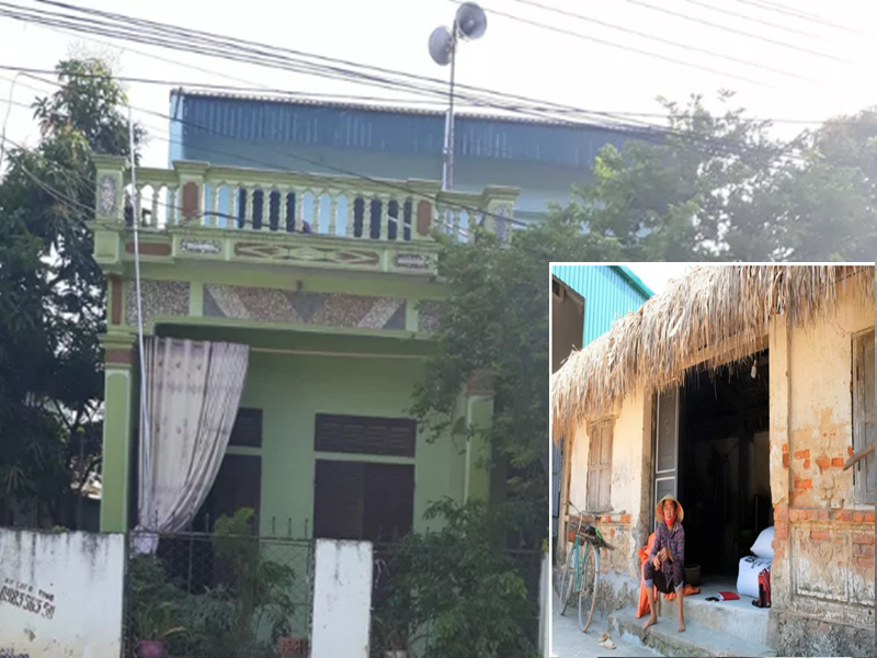 Hộ cận nghèo ở nhà lầu còn hộ thoát nghèo ở nhà lợp mái rơm ở Quảng Xương - Thanh Hóa khiến nhiều người 
