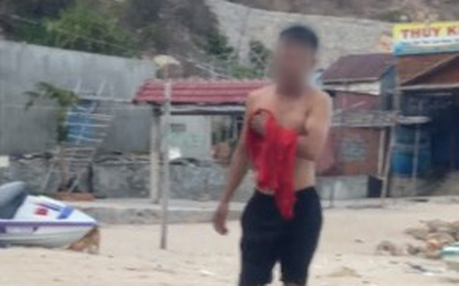 Xôn xao thông tin nữ du khách bị sàm sỡ bởi nam thanh niên khi lặn ngắm san hô ở Khánh Hòa. (Ảnh: VTC).
