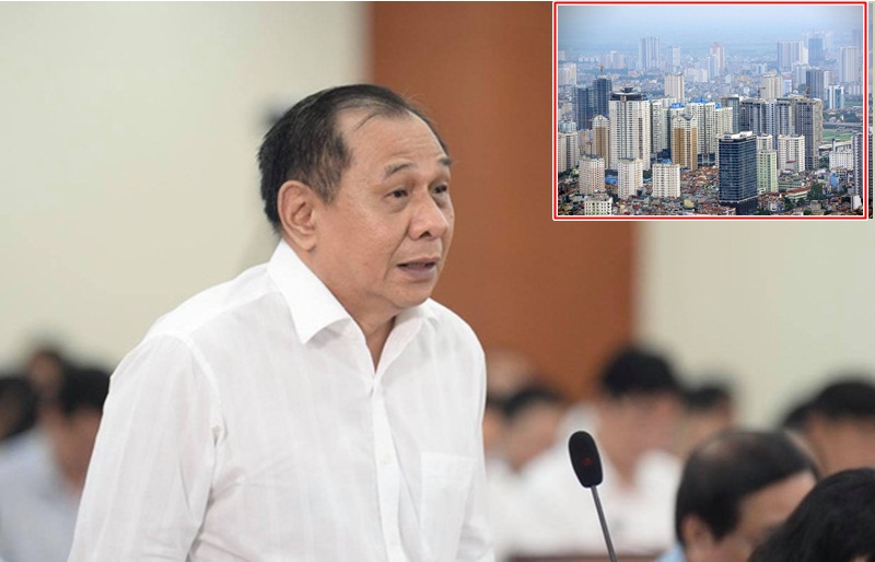 Đại biểu Trần Quang Thắng đề xuất thu phí chống ngập của chủ đầu tư xây nhà cao tầng. (Ảnh: Tuổi Trẻ).
