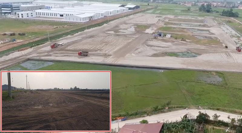 Dự án Dũng Liệt Green City Bắc Ninh mới chỉ là bãi đất trống nhưng rao bán rầm rộ.