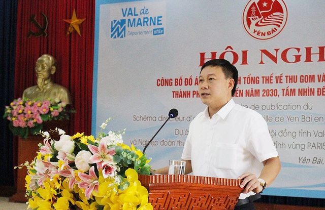 Ông Hoàng Xuân Đán – Chủ tịch UBND TP.Yên Bái. (Ảnh: Sở TNMT Yên Bái).