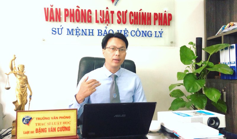 Luật sư Đặng Văn Cường lên án hành vi bắt cóc trẻ em.