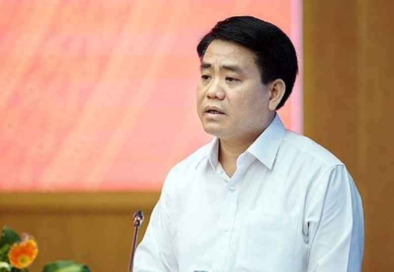Cựu Chủ tịch UBND TP Hà Nội Nguyễn Đức Chung bị truy tố vụ chiếm đoạt tài liệu bí mật liên quan đến vụ án Nhật Cường. (Ảnh: IT).