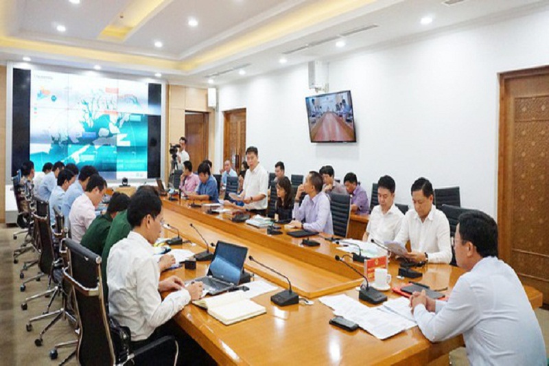 Buổi họp giữa Bến Thành Holdings với UBND tỉnh Quảng Ninh chiều 16/7/2020. (Ảnh: Nhịp sống kinh tế).