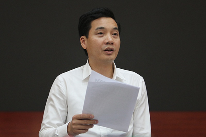Ông Nguyễn Việt Hà - Giám đốc Sở Tài chính Hà Nội. (Ảnh: Vietnamnet).