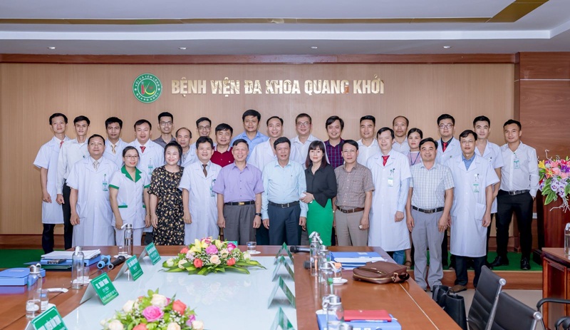 Bệnh viện Quang Khởi được Bộ Y tế công nhận là bệnh viện thứ 9 trên cả nước đạt tiêu chí Hồ sơ bện án điện tử.