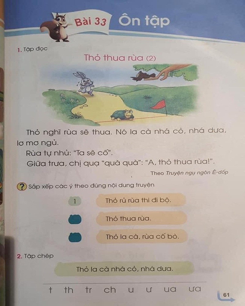 Nhiều câu chuyện trong sách Tiếng Việt lớp 1 bị phụ huynh phản ứng.