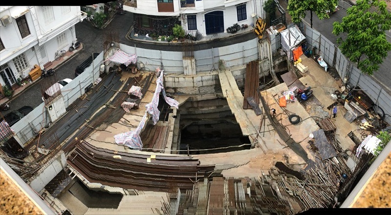 Hà Nội xin lùi báo cáo vụ cấp phép 4 tầng hầm cho nhà riêng lẻ. (Ảnh: TT).