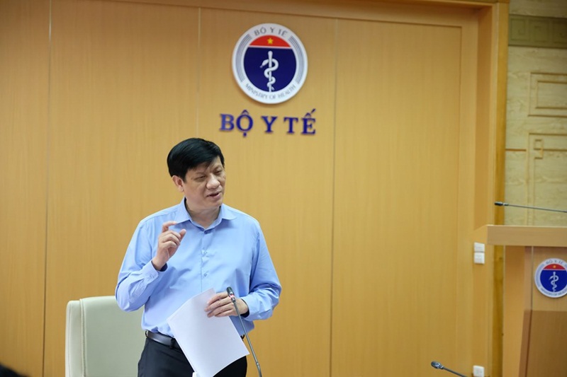 Quyền Bộ trưởng Y tế Nguyễn Thanh Long. (Ảnh: IT).