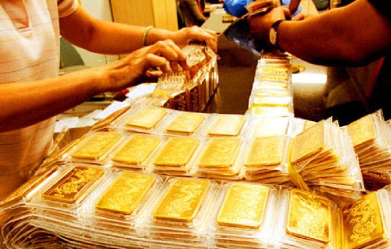 Bảng giá vàng hôm nay 5/12, giá vàng hôm nay 9999, giá vàng SJC giảm nhẹ xuống ngưỡng 55,3 triệu đồng bán ra.