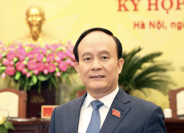 Tân chủ tịch HĐND TP.Hà Nội Nguyễn Ngọc Tuấn.