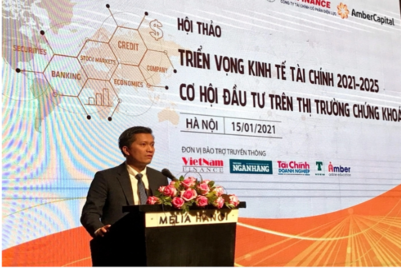 Ông Lê Long Giang, Chủ tịch VFCA phát biểu tại hội thảo. (Ảnh: VNF).