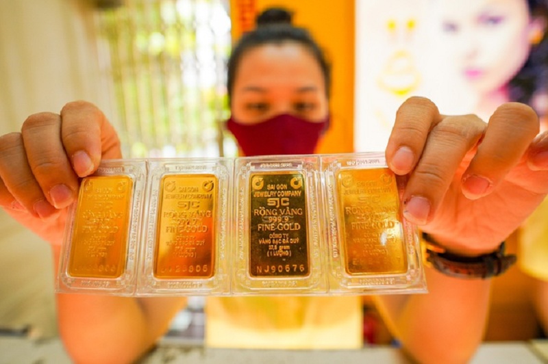 Bảng giá vàng hôm nay, giá vàng SJC, giá vàng 9999 hôm nay quay đầu giảm mạnh 500 nghìn đồng/lượng. (Ảnh minh họa).