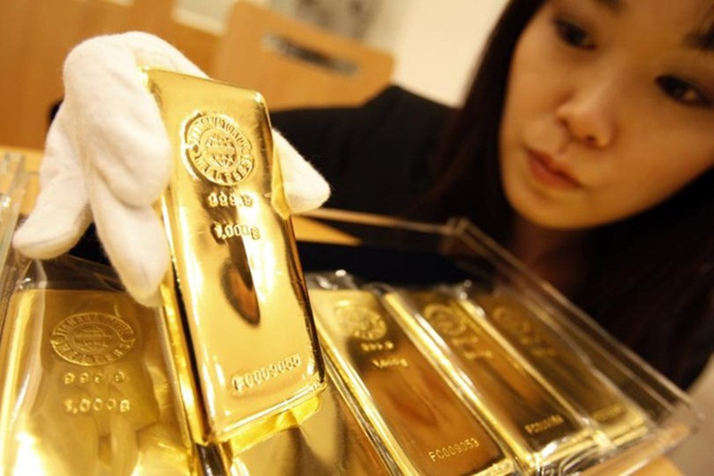 Giá vàng hôm nay, giá vàng SJC, giá vàng 9999 hôm nay tăng nhẹ cùng chiều với giá vàng thế giới. (Ảnh: ST).